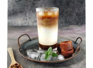 Foto resep Es kopi susu gula aren