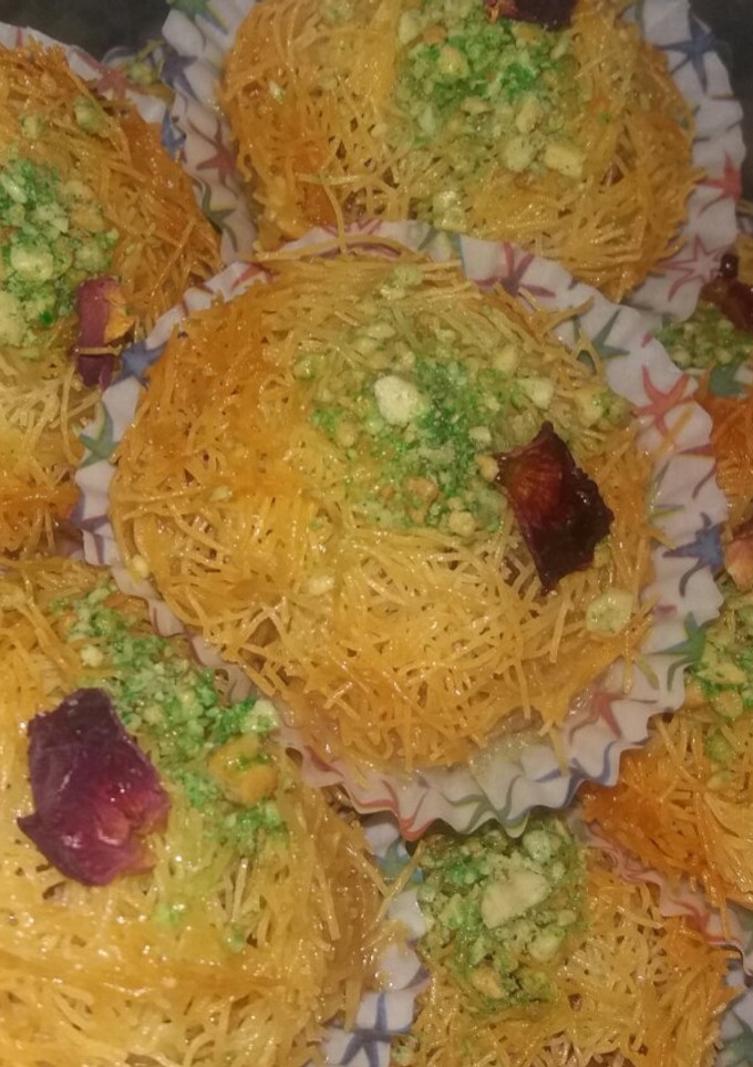 صورة لوصفة قطايف بالكاوكاو والنوتيلا 🥜🍮