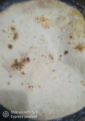 A picture of Gol Roti.