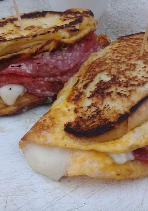 Una foto de Sándwich de huevo