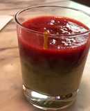 Semifreddo di frutta alle gocce di caramello