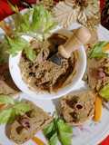 Crostoni  toscani con paté di fegatini di pollo