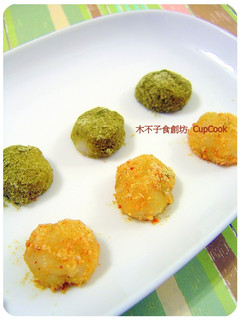 [平底鍋點心] 不黏手 15分鐘做麻糬 的食譜成品照片