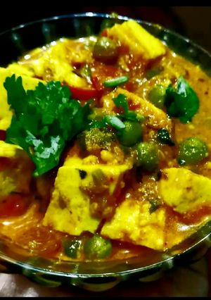 A picture of Picnic Special Satvik Matar Paneer.