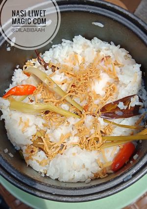Foto resep Nasi liwet magic com