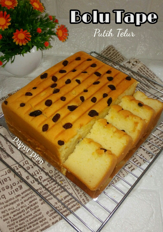 Foto resep Bolu Tape Putih Telur