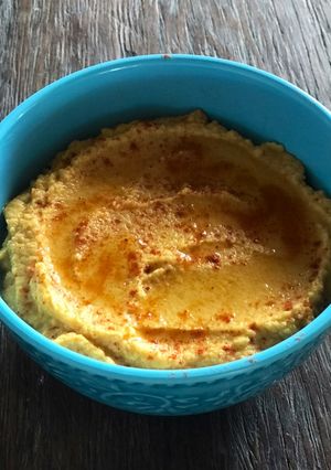 Una foto de Hummus de zanahoria 🥕