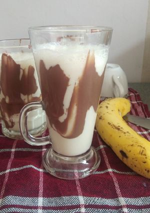 Foto resep Banana Nutella Smoothie