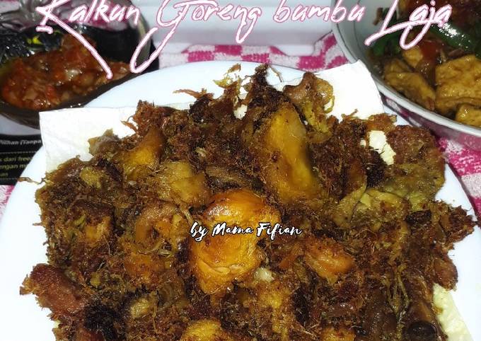 Kalkun Goreng Bumbu Laja