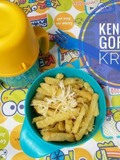 Foto resep Kentang goreng kriuk (snack mpasi 18m)