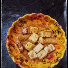 Almond Paneer A picture of Almond Paneer.
