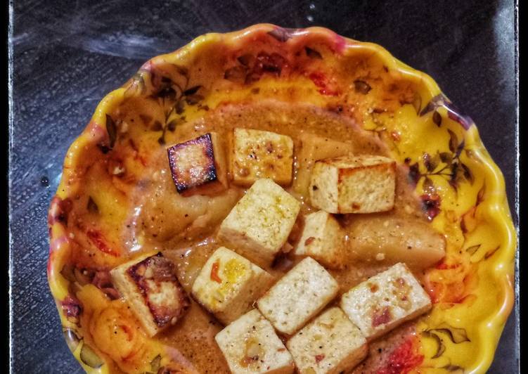 Recipe of Ultimate Almond Paneer