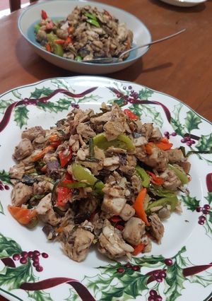 Foto resep Tuna mercon pete pelangi