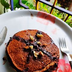 Protein Pancakes - healthy breakfast using oats A picture of Protein Pancakes - healthy breakfast using oats.