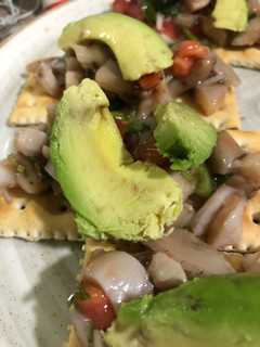Una foto de Ceviche de setas