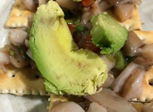 Una foto de Ceviche de setas