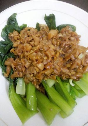 Foto resep Pokcoy Siram Jamur Bawang