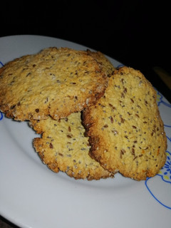 Una foto de Galletas de avena lino, chía y naranja. Mi versión 👌