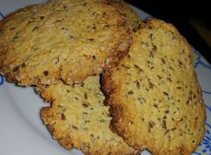 Una foto de Galletas de avena lino, chía y naranja. Mi versión 👌