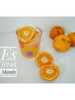 Foto resep Es Jeruk Manis🍊