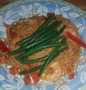 Easy Way Make Recipe Ginger and spring onion tiger prawn noodle with green beans that is Can Pamper Your Tongue, Can Spoil the Tongue}