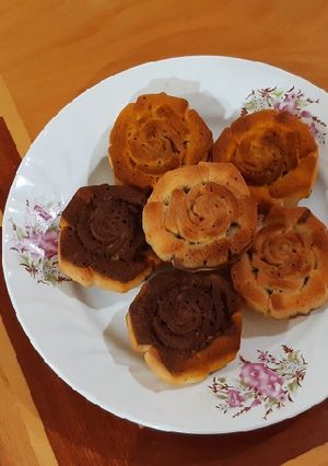 عکسی از دستور کاپ کیک کاکائویی