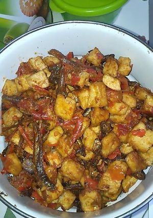 Foto resep Balado tahu teri tawar