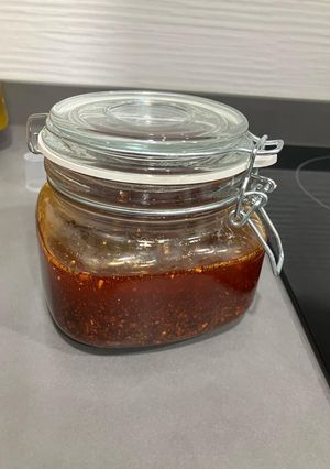 Una foto de Aceite de chiles