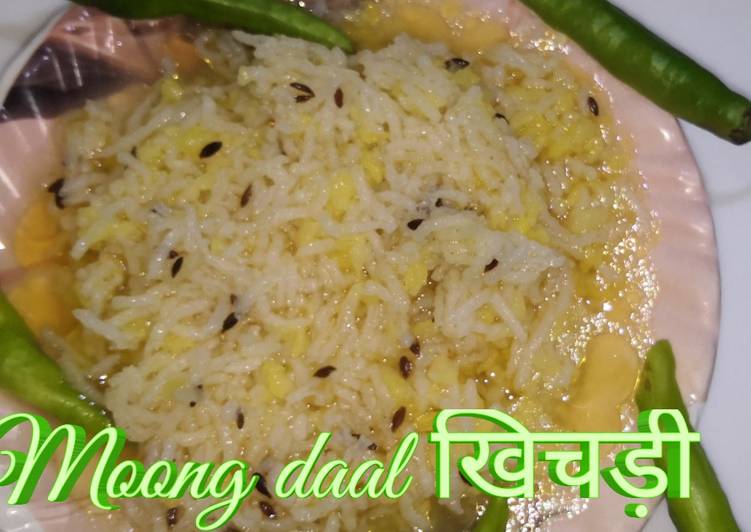 Steps to Prepare Favorite Recipe of moong daal ki khichdi