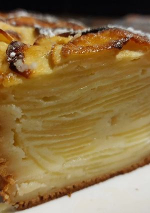Une photo de Cake invisible aux pommes 🍎