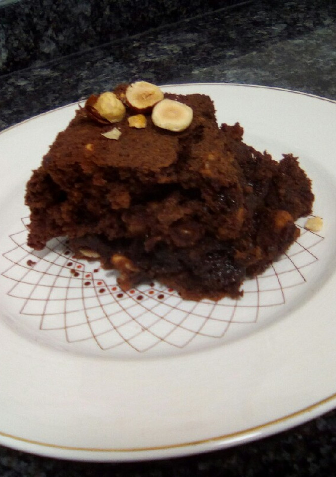 Una foto de Brownie de avellanas (a mi manera)