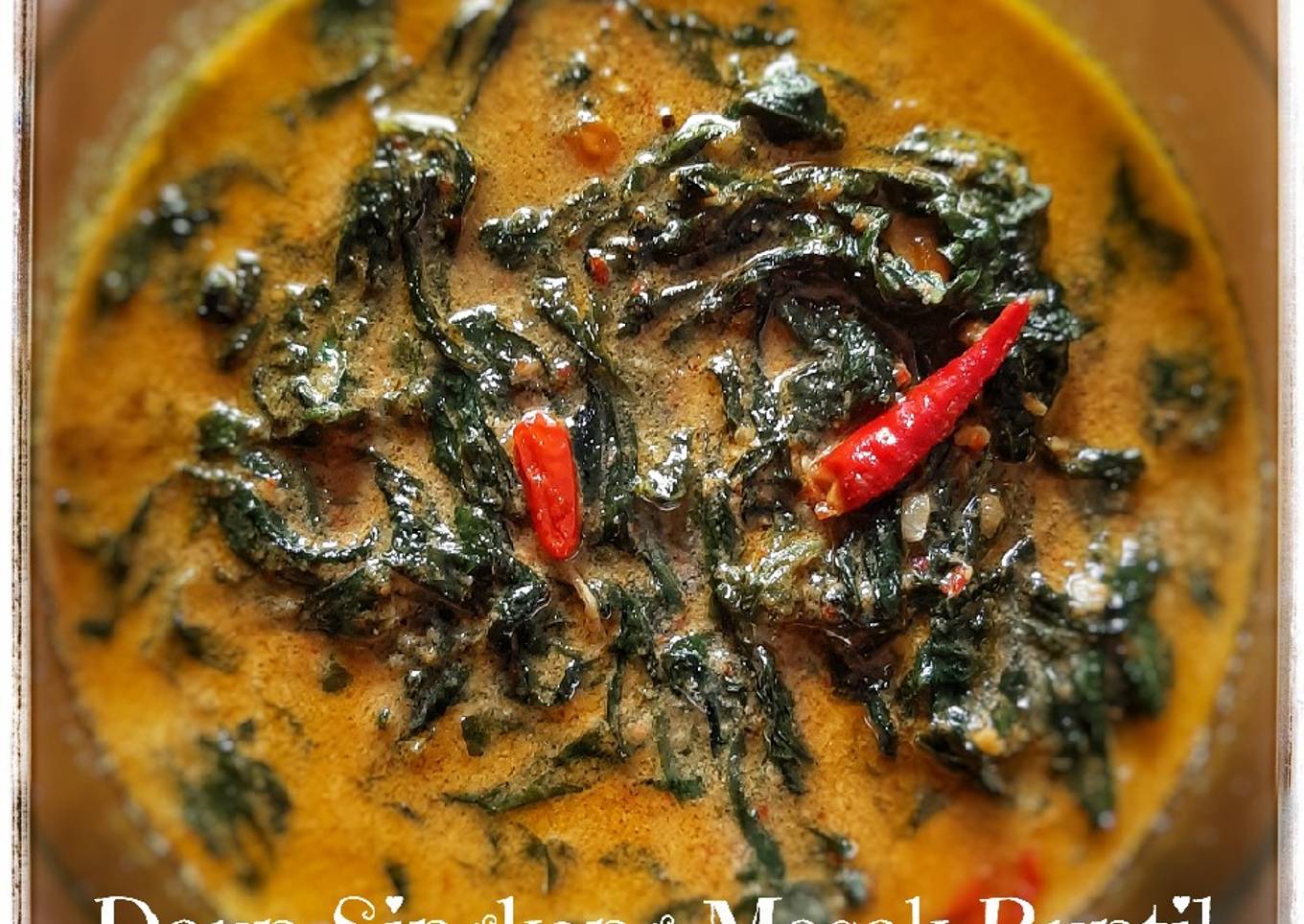 Daun Singkong Masak Buntil