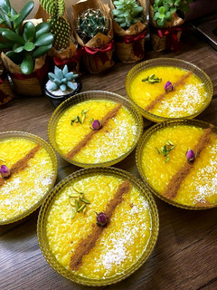 عکسی از دستور شله زرد