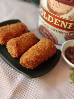 Foto resep Pisang goreng crispy saus coklat