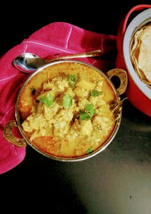 A picture of Mix vegetable Kurma.