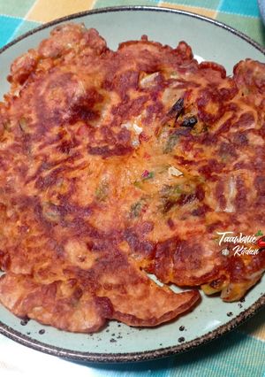 Foto resep Kimchi Jeon (김치전)