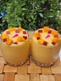 Apple Mango Custard Smoothie(Alphanso Recipe)