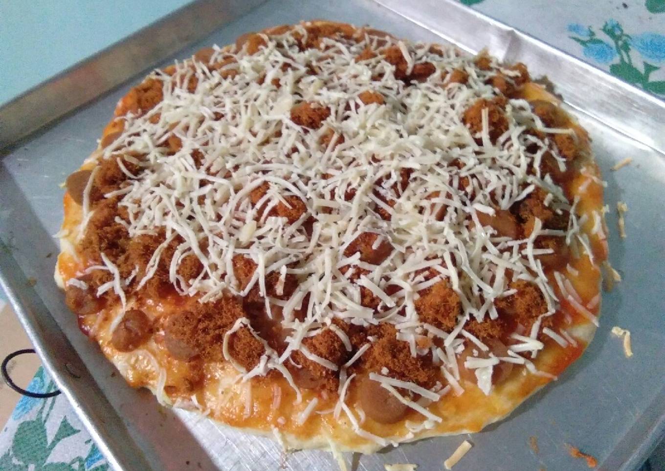 Pizza abon sosis