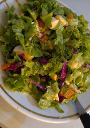 Una foto de Ensalada completa