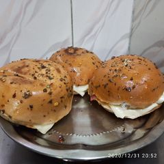 A picture of Burger without Patty.