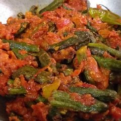 A picture of Masala Bhindi.