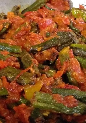 A picture of Masala Bhindi.
