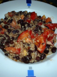 Una foto de Ensalada de azuki con mijo y potón