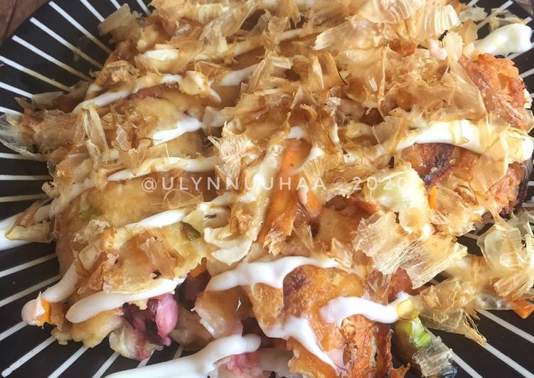 Resep Week 20 GA 3 : Okonomiyaki! yang Bikin Ngiler