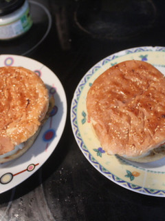Una foto de Sobras de tortilla con complejo de hamburguesa