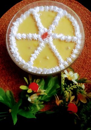 A picture of Mango Custard.