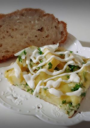 Une photo de Frites omelette 🍴