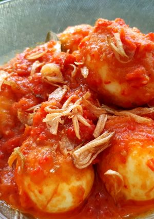 Foto resep Telur Sambal Bumbu Bali