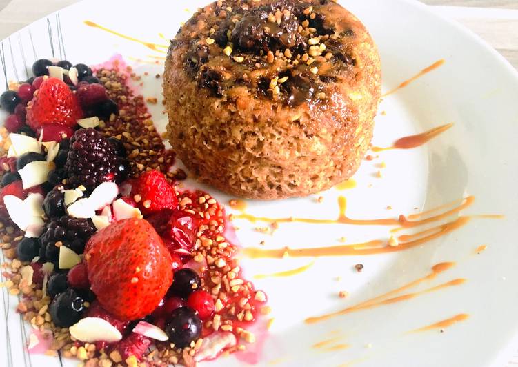 Recette: Bowlcake et fruits rouges