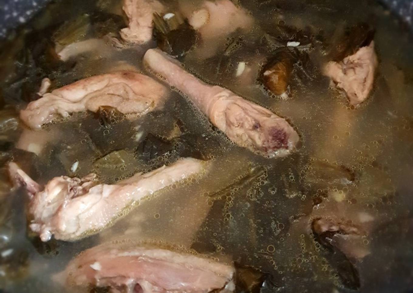 Sup ayam acar
